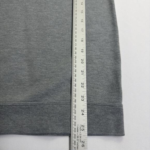 Athletic Works Sweatshirt Men's Size Small (34-36) Heather Gray Long Sleeve - Picture 4 of 6